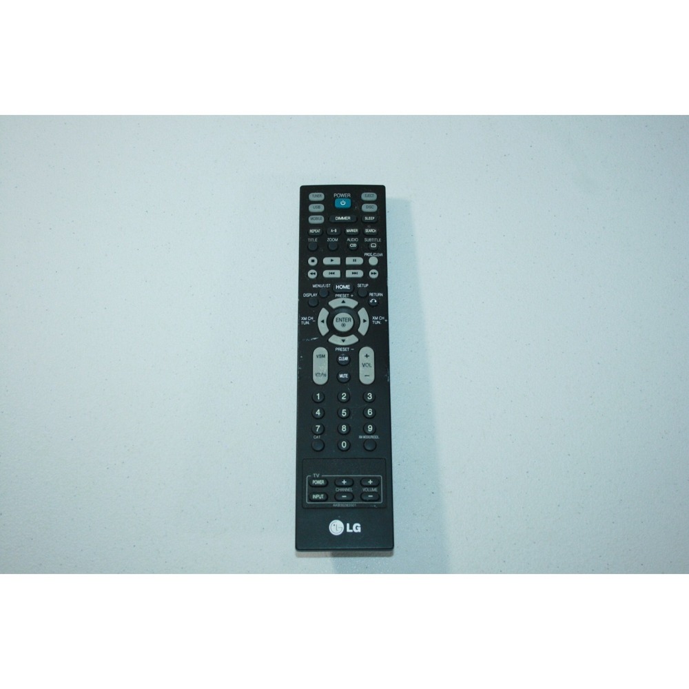 Genuine OEM LG AKB30283501 Home Theater System Remote Control TESTED WORKING